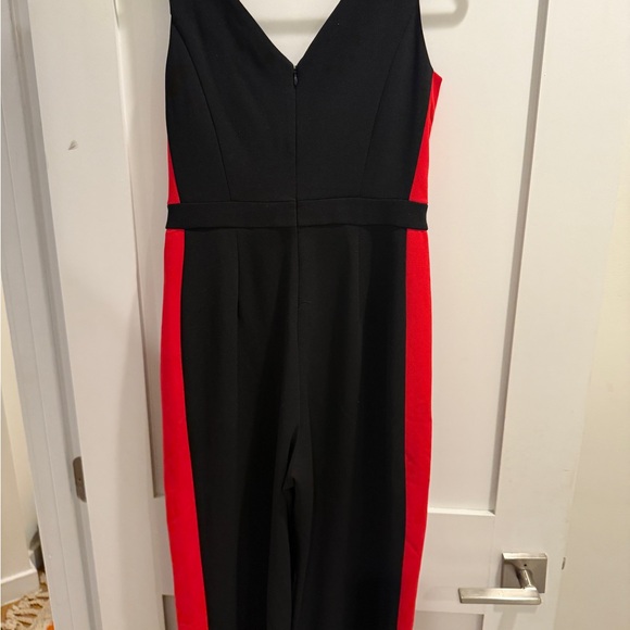 Donna Morgan Black and Red Women's Jumpsuit - Picture 4 of 6